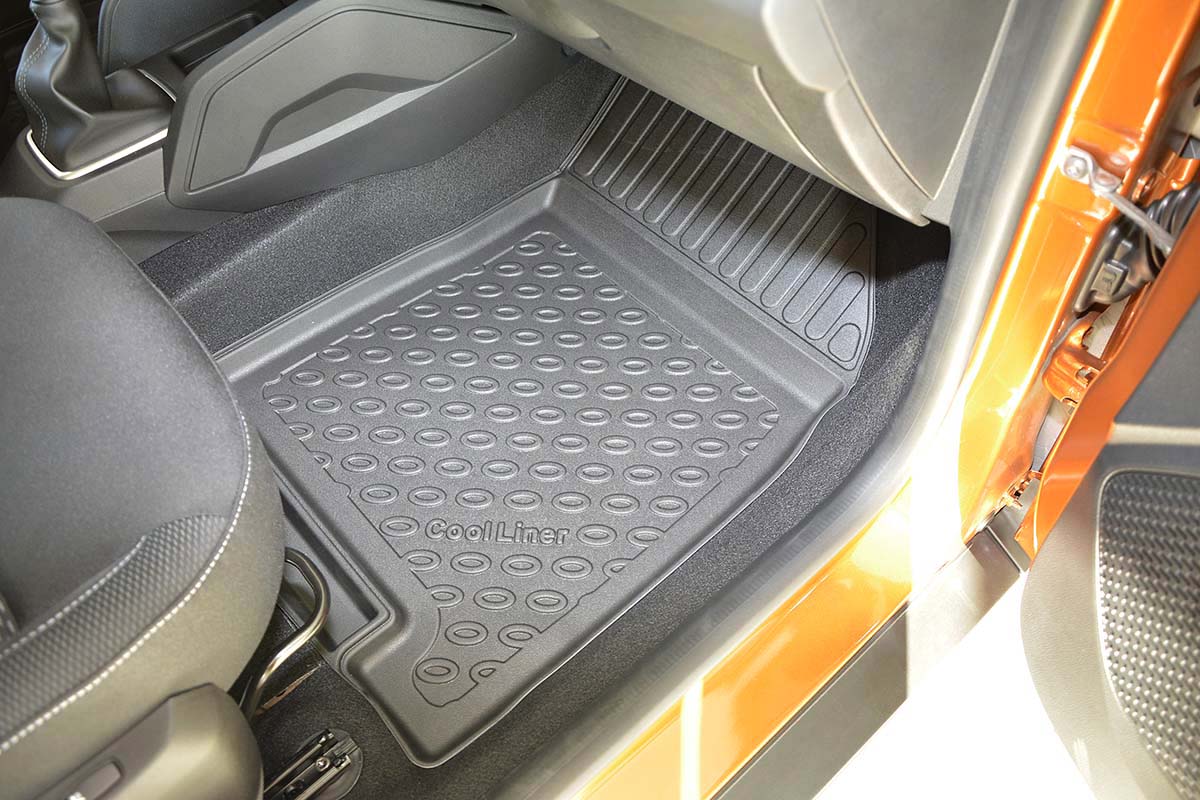 Gummifussmatten Bj ab 2018 Komplett Set Allwetter Fußmatten 2.Gen Dacia Duster 