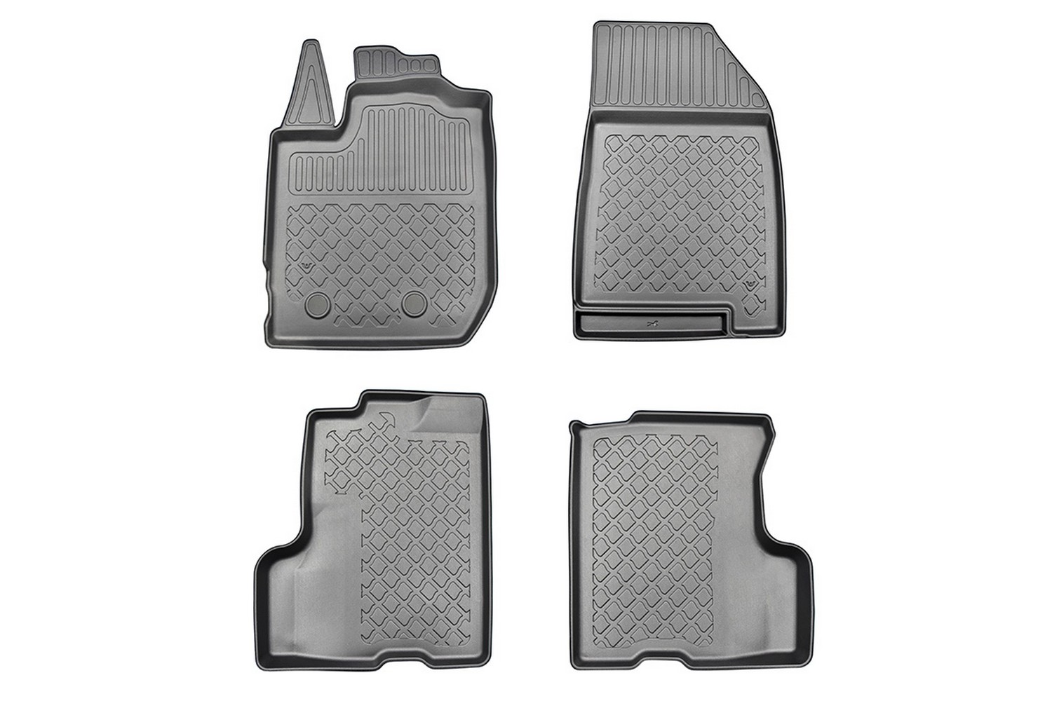 Tapis convient à Dacia Duster II 2018-2024 Guardliner PE/TPE caoutchouc