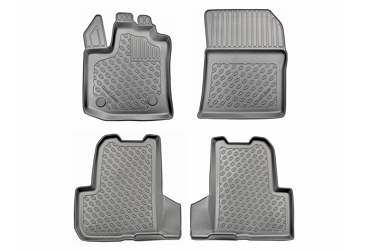 Car mats suitable for Dacia Lodgy 2012-2022 Cool Liner PE/TPE rubber