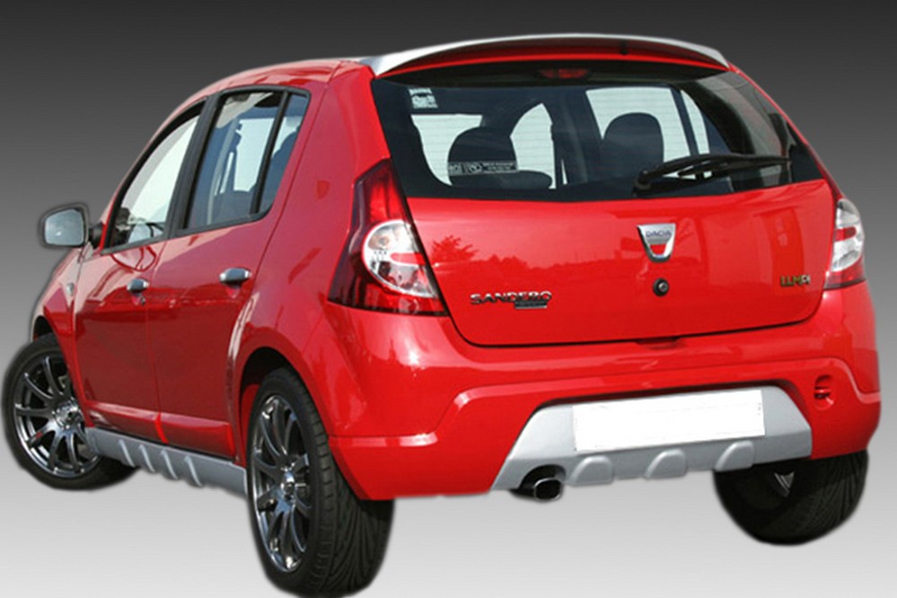 Heckdiffusor passend für Dacia Sandero 2008-2012 5-Türer Schrägheck ABS