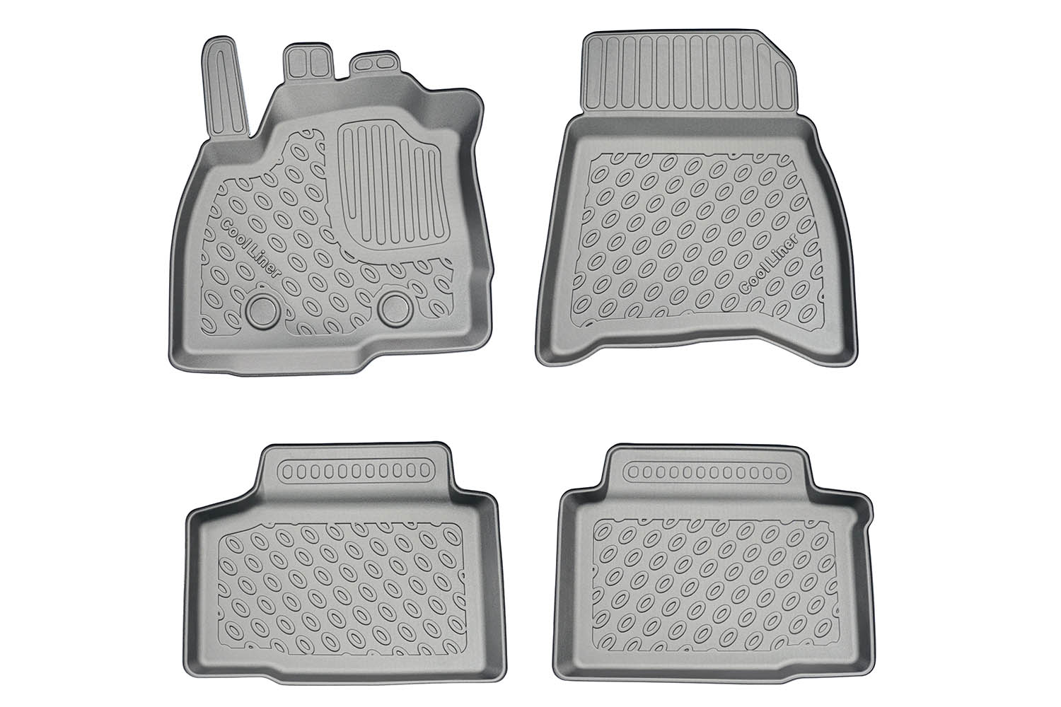 Car mats suitable for Dacia Duster III 2024-present Cool Liner PE/TPE rubber Car mats suitable for Dacia Duster III 2024-present Cool Liner PE/TPE rubber