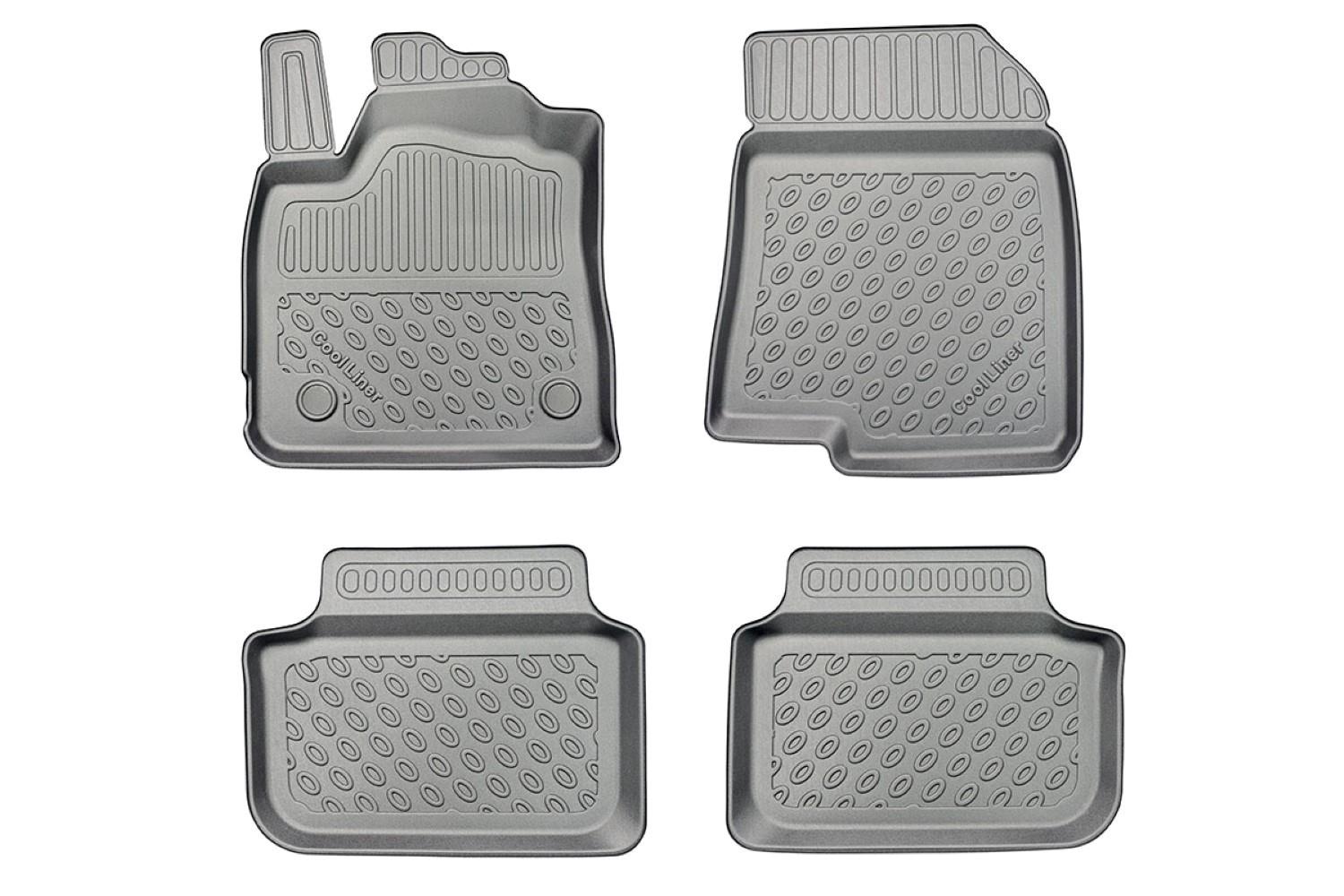 Tapis convient à Dacia Logan III 2020-présent 5 portes bicorps Cool Liner PE/TPE caoutchouc