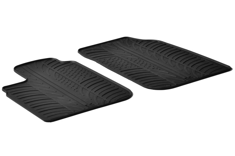 Automatten geschikt voor Dacia Logan I MCV 2006-2013 wagon Rubbasol rubber