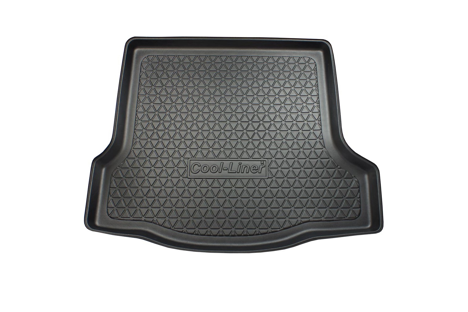Kofferbakmat geschikt voor Dacia Logan II 2012-2020 4-deurs sedan Cool Liner anti-slip PE/TPE rubber