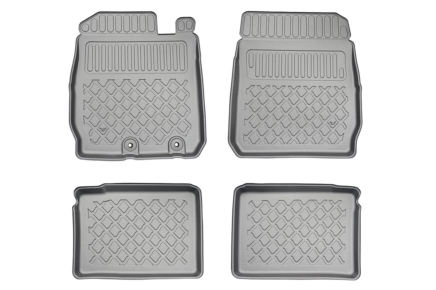Car mats suitable for Dacia Spring (BBG) 2021-present Guardliner PE/TPE rubber