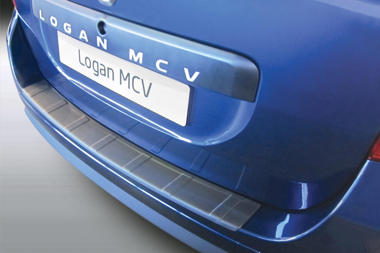 Rear bumper protector Dacia Logan II MCV 2013-2020 wagon ABS - matt black