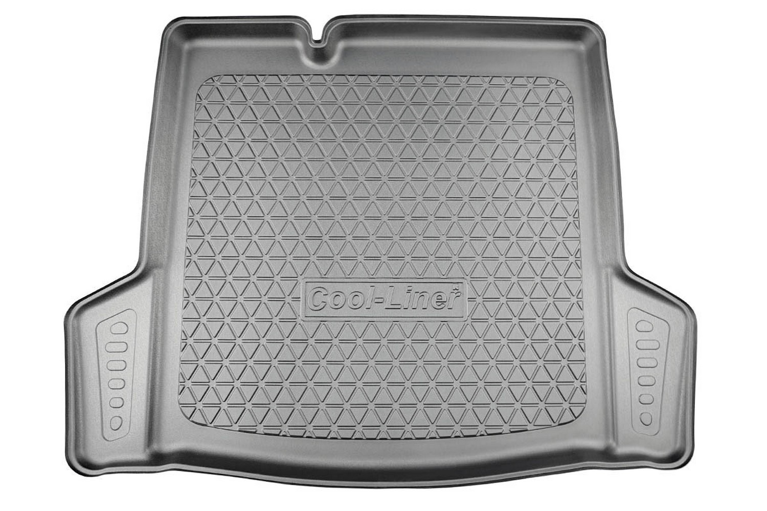 Tapis de coffre convient à Dacia Logan III 2021-présent 4 portes tricorps Cool Liner antidérapant PE/TPE caoutchouc