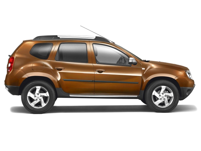 Baguettes protection Dacia Duster 2010-2017 ensemble