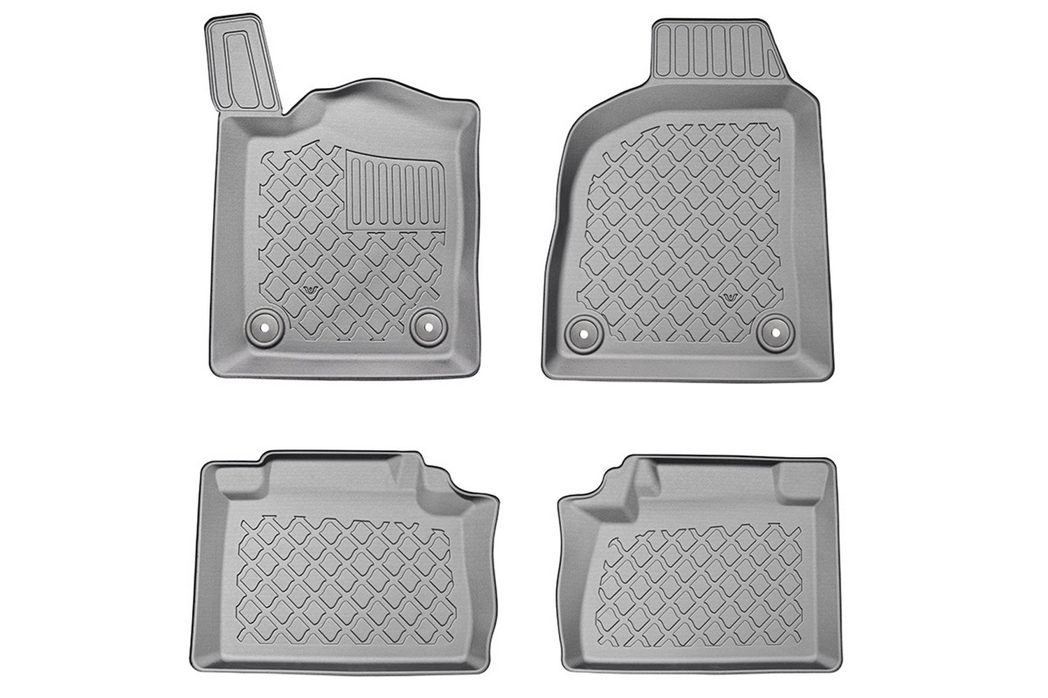 Tapis convient à Dodge Durango III 2010-présent Guardliner PE/TPE caoutchouc