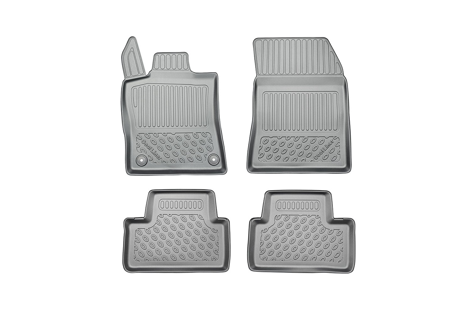 Automatten geschikt voor DS4 II 2021-heden 5-deurs hatchback Cool Liner PE/TPE rubber