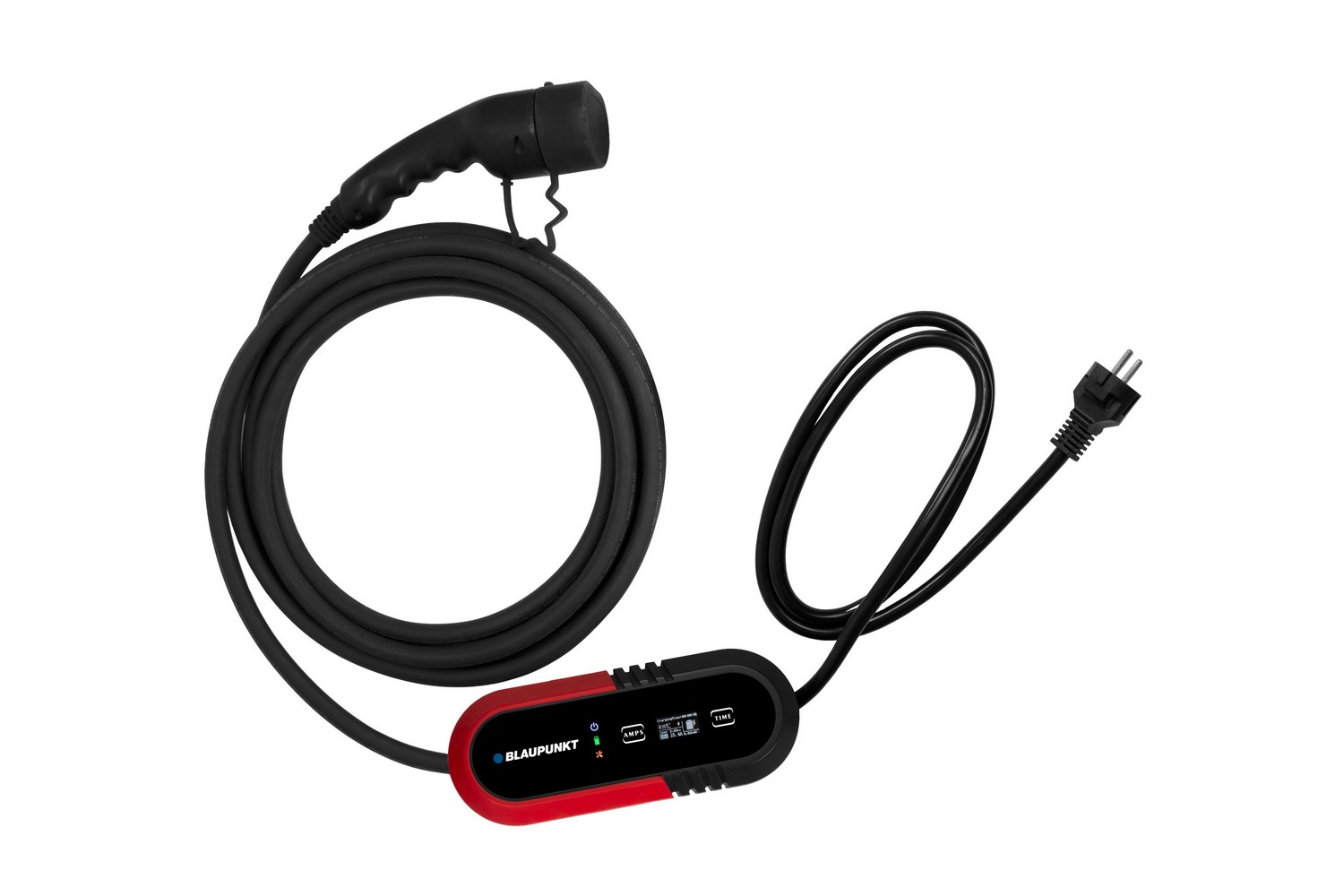 Charging cable EV type 2 - F 230V 1-phase 8-16A (1,8 - 3,7 kW) 8 meters Blaupunkt
