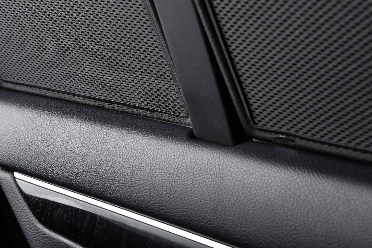 Sun shades magnetic Audi Q7 (4M) 2015-present Trokot Premium - front side  doors