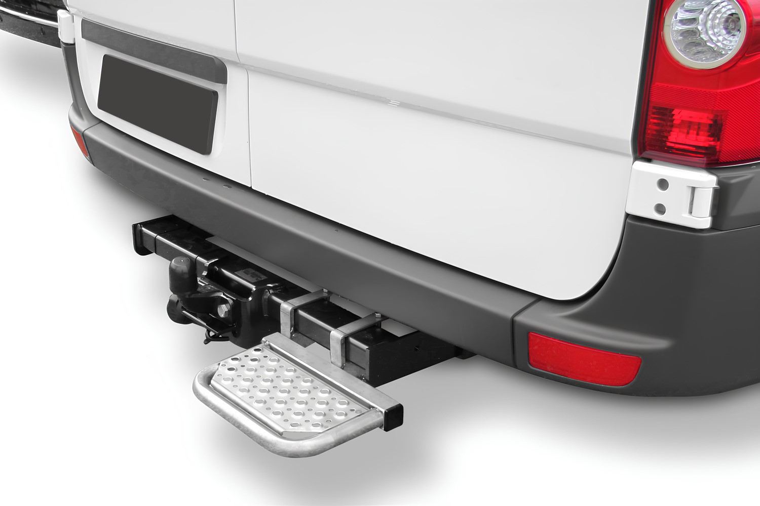 Marchepied arrière convient à Mercedes-Benz Sprinter (W906) 2006-2018 inox - droite