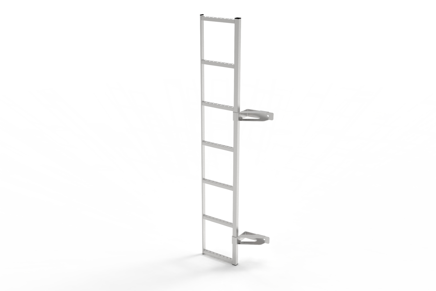 Door ladder suitable for Nissan Interstar III 2024-present 180° silver
