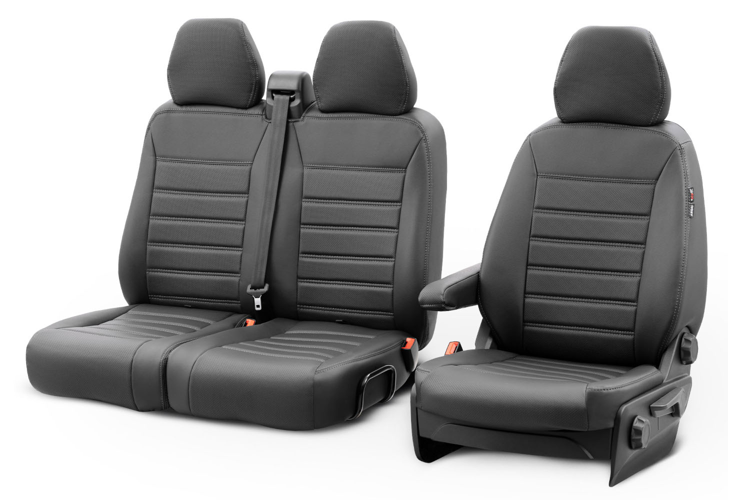 Tailored EcoLeather Seat Covers VOLKSWAGEN T5 9 SEATER 2003-2015 