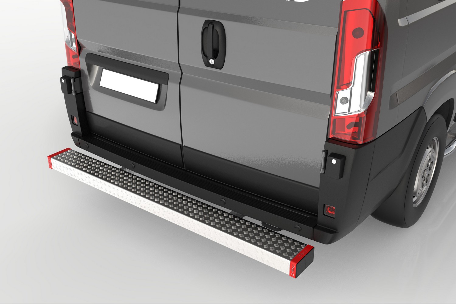 Achteropstap Renault Master III 2010-2024 Q-Step Steel-Step XL