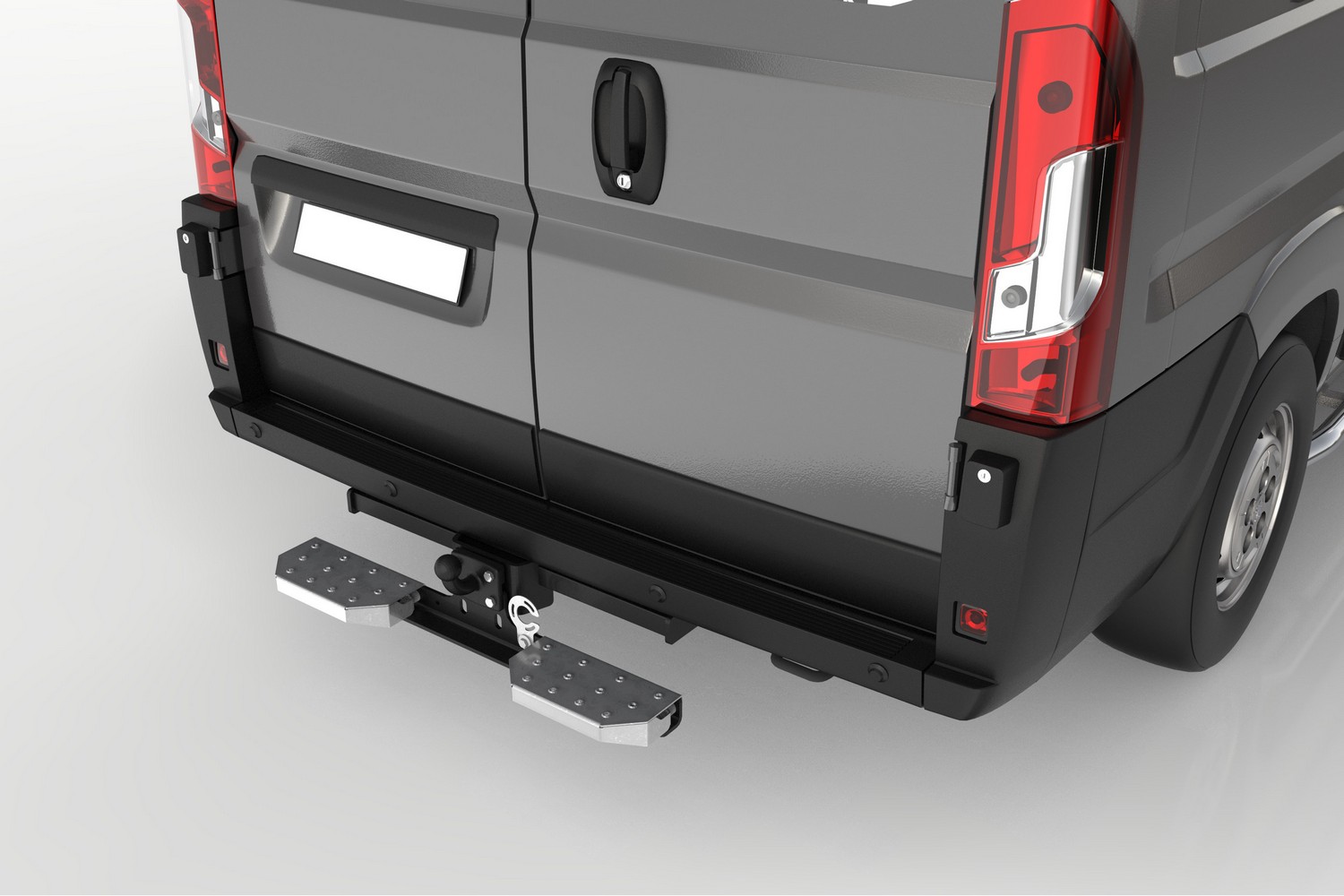 Rear step suitable for Citroën Berlingo II (B9) 2008-2018 Q-Step Two-Step