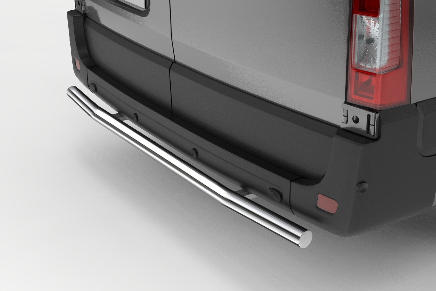 Barre de protection arrière convient à Nissan NV250 2019-2021 inox poli