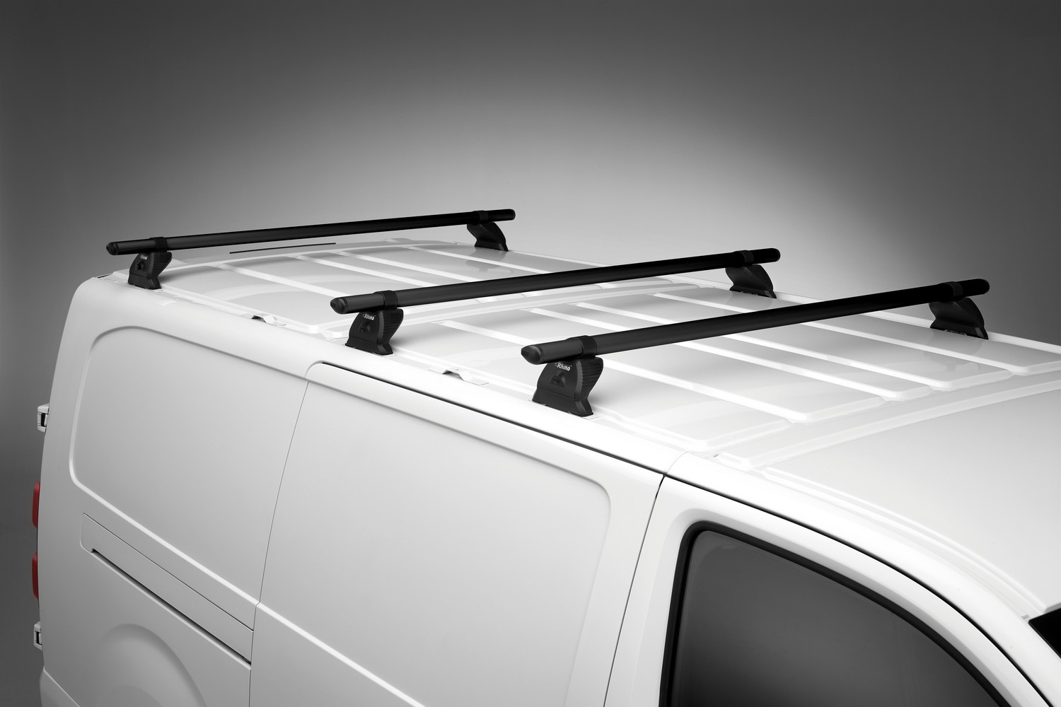 Roof bars suitable for Opel Movano B 2010-2021 Rhino KammBar Pro black