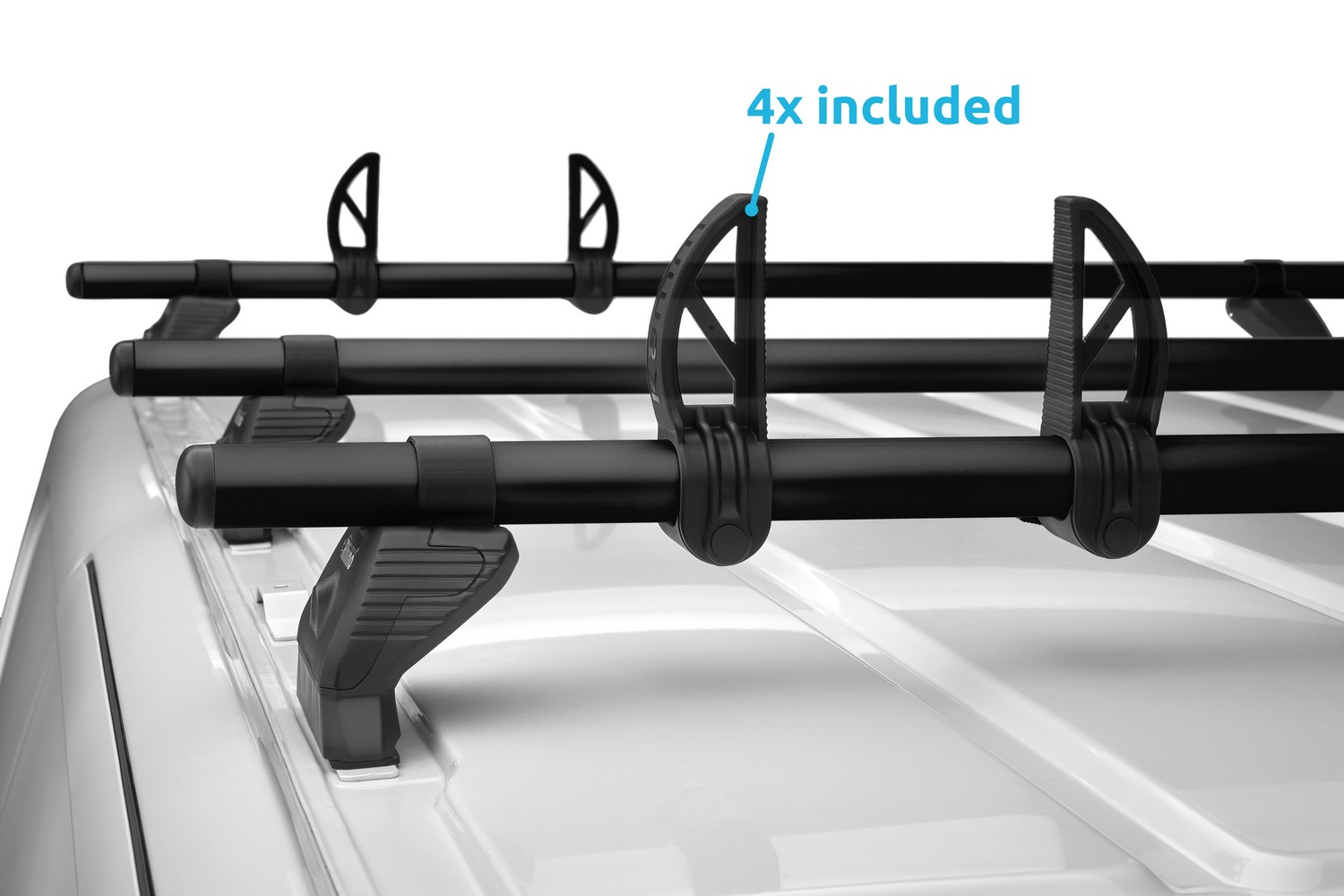 Example Roof bars Rhino KammBar Pro black (3)