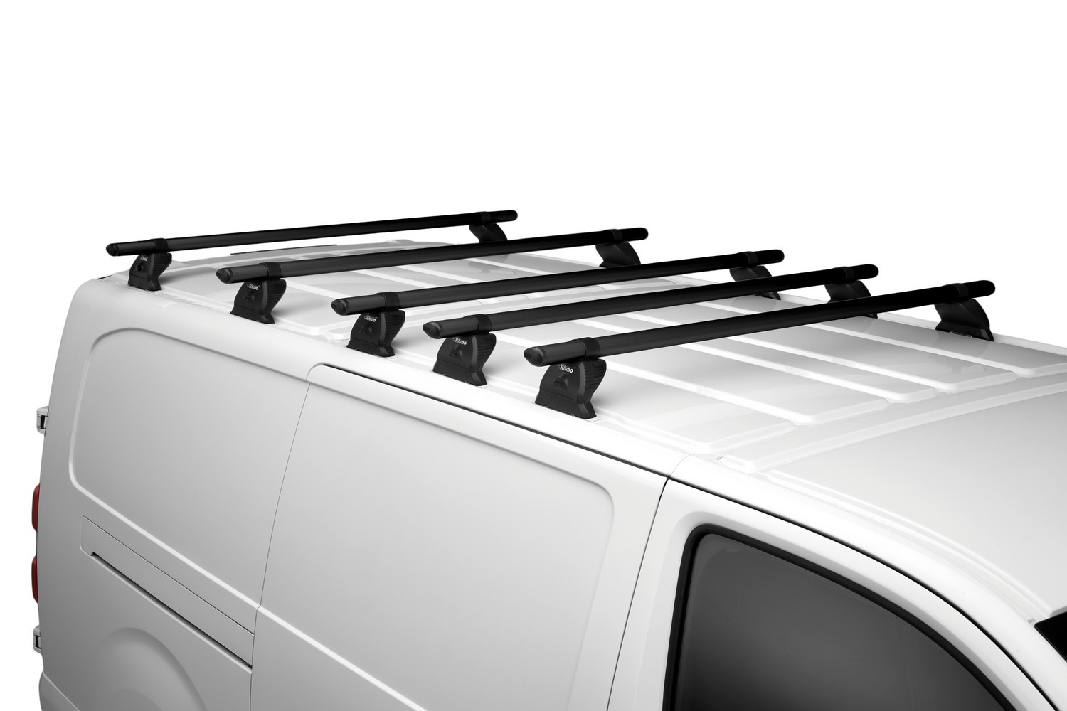 Tagbøjler, der passer til Renault Master IV 2024-nu Rhino KammBar Pro sort - 5 stænger Tagbøjler, der passer til Renault Master IV 2024-nu Rhino KammBar Pro sort - 5 stænger