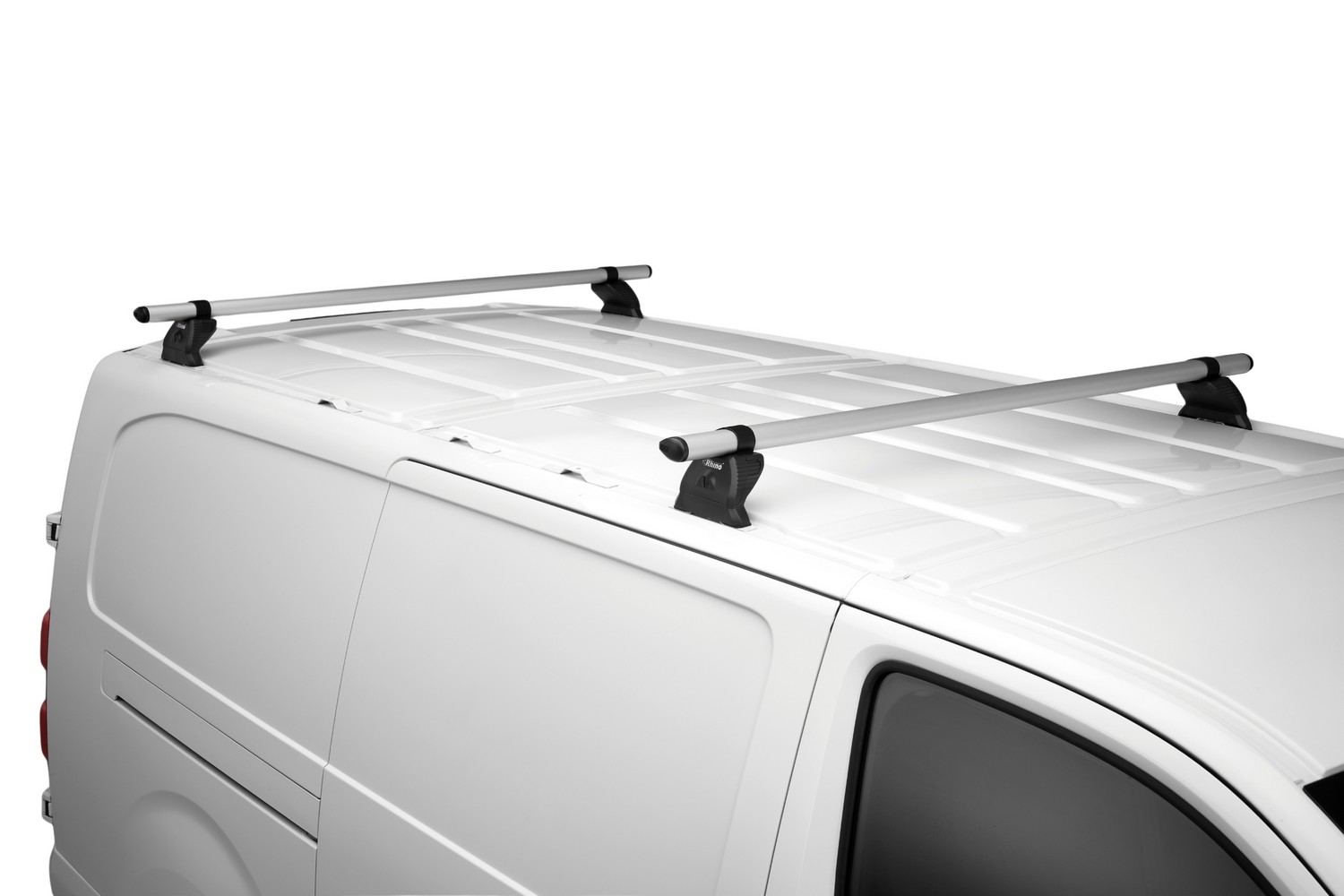 Roof bars suitable for Ford Transit Courier 2014-2023 Rhino KammBar Pro silver - 2 bars