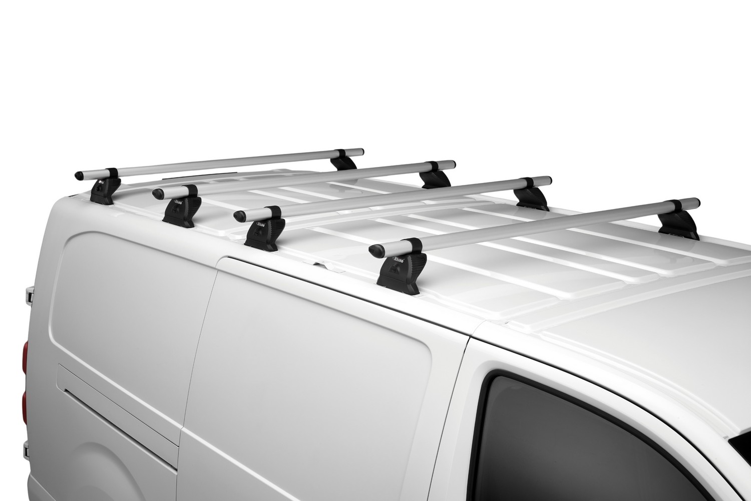 Roof bars suitable for Maxus eDeliver 7 2023-present Rhino KammBar Pro silver - 4 bars