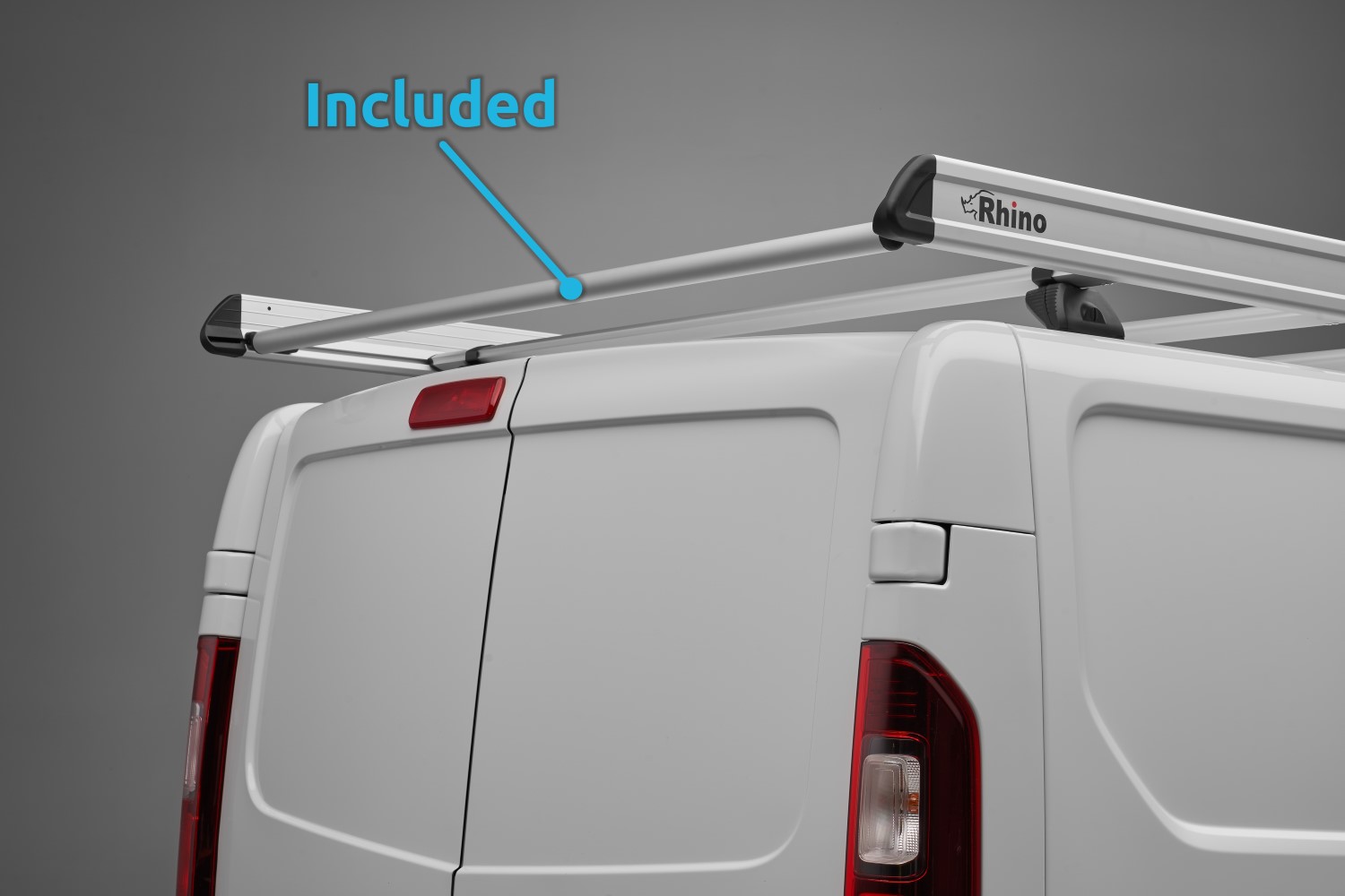 Example Roof rack Rhino KammEdge silver (2)