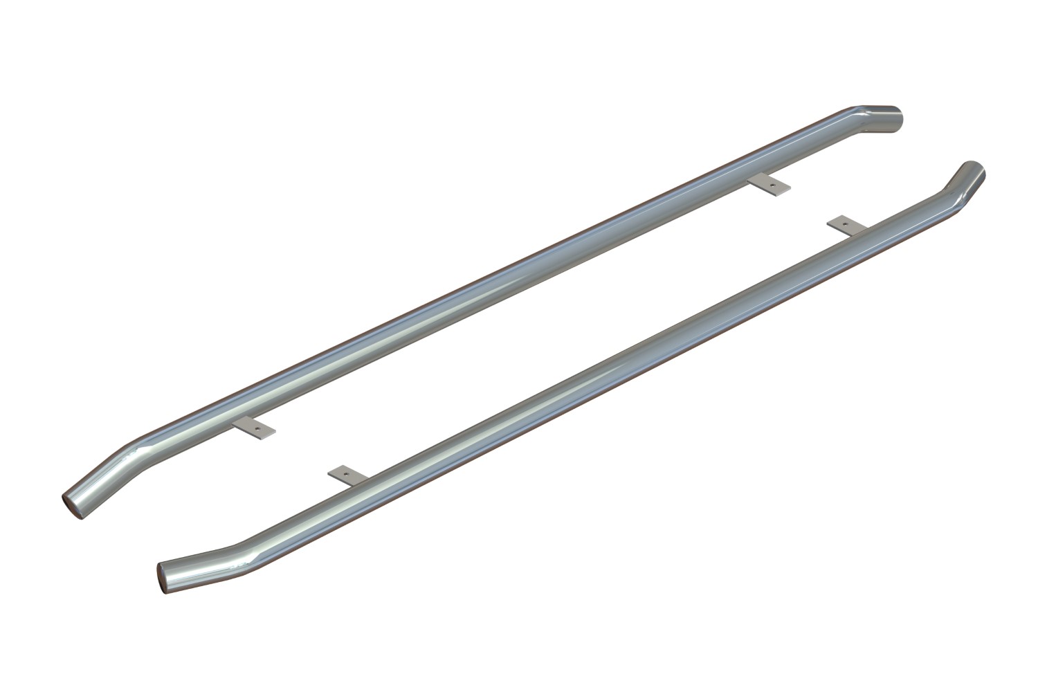 Barres latérales Maxus e-Deliver 3 2021-présent inox poli 64 mm