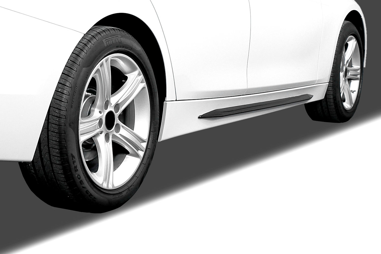 Seitenschweller passend für Peugeot Partner II (B9) 2008-2018 &#34;Slim&#34; ABS