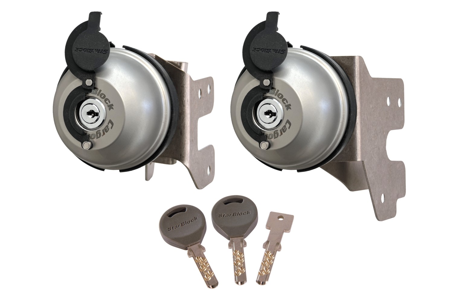 Van lock suitable for Citroën Berlingo II (B9) 2008-2018 CargoBlock EVO - set of 2 locks Van lock suitable for Citroën Berlingo II (B9) 2008-2018 CargoBlock EVO - set of 2 locks