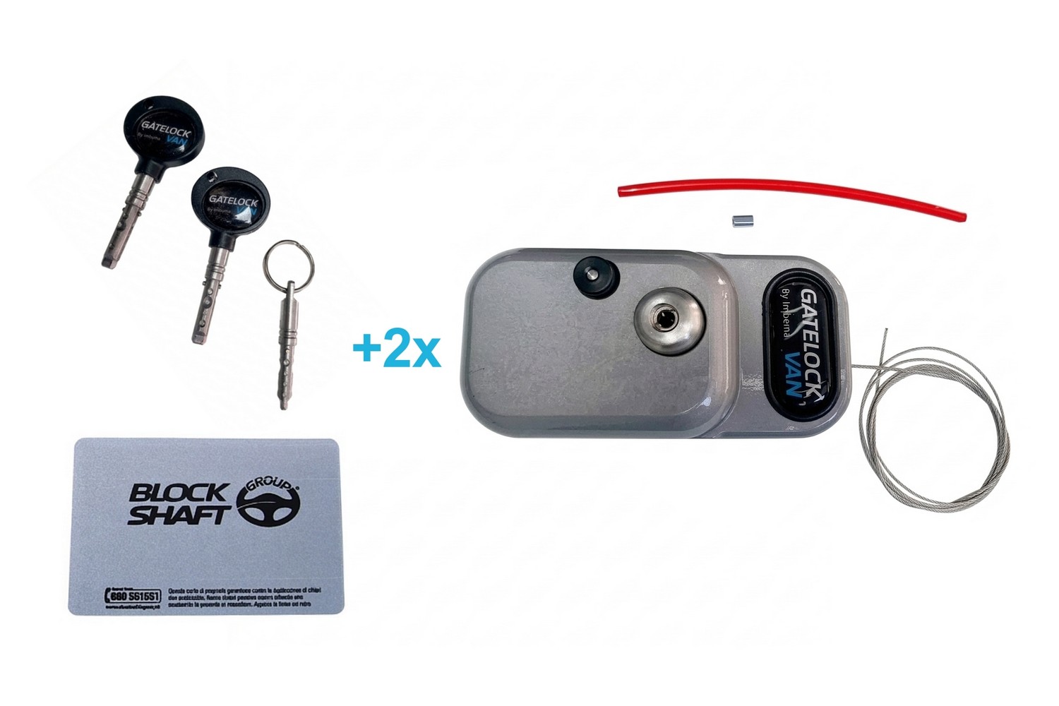 Van lock Gatelock XP Van - set of 2 locks (7) Van lock Gatelock XP Van - set of 2 locks (7)