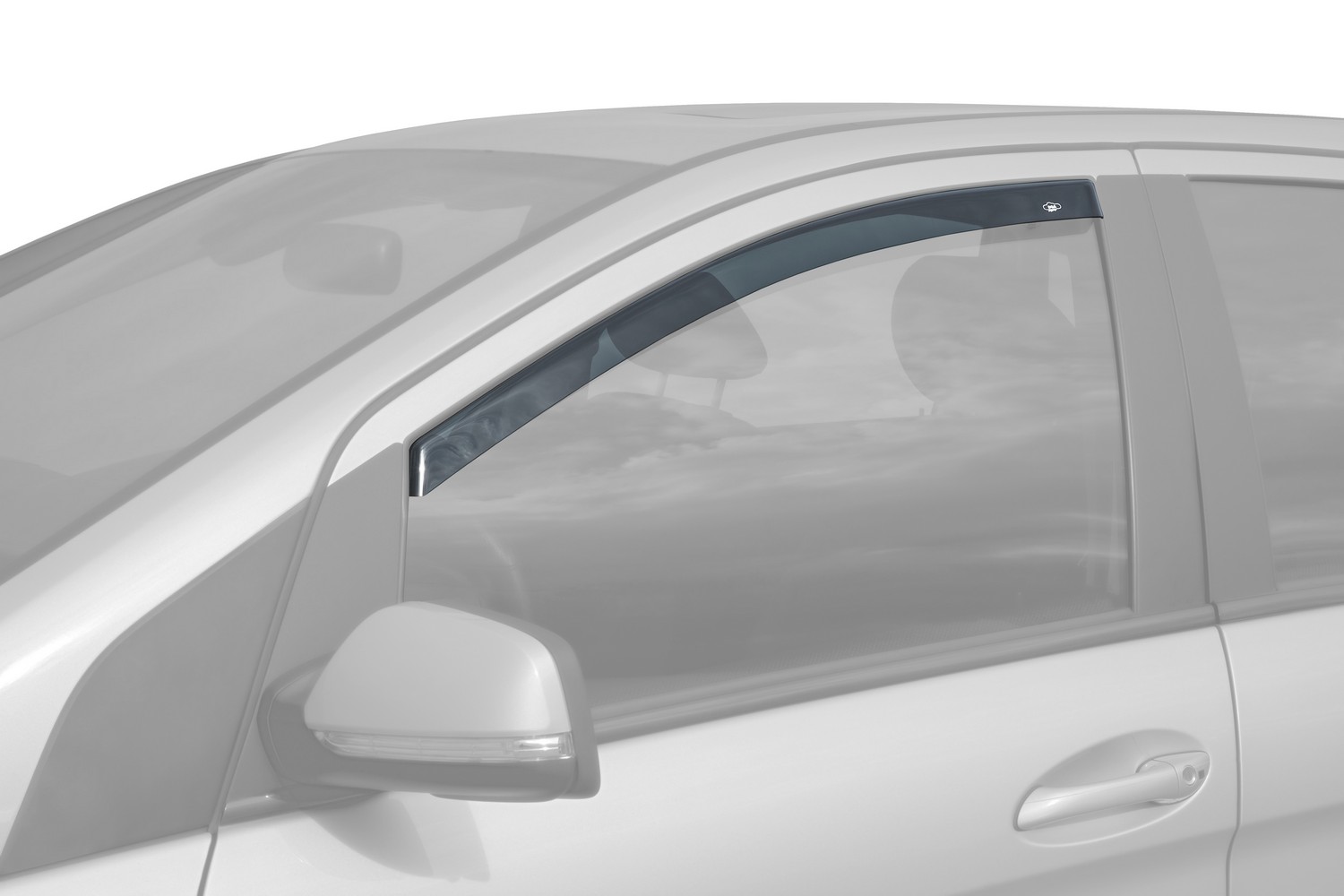 Windabweiser passend für Nissan NV400 - Interstar II 2010-2024 Vordertüren DGA - dunkel transparent