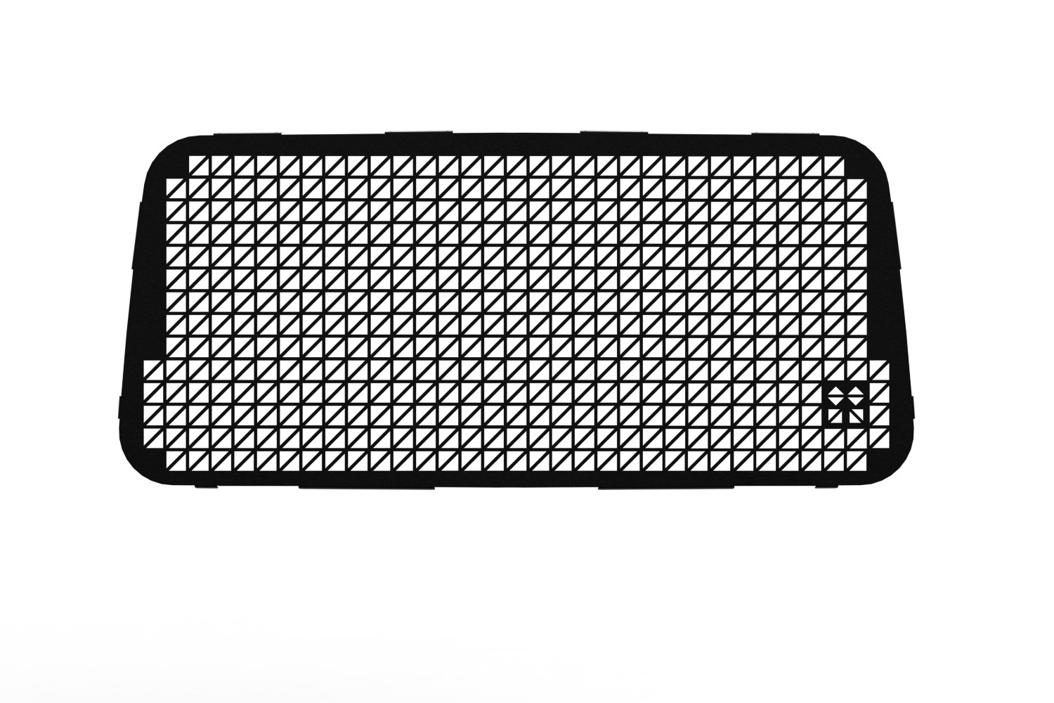 Window guard Toyota ProAce II 2016-present right sliding door - black