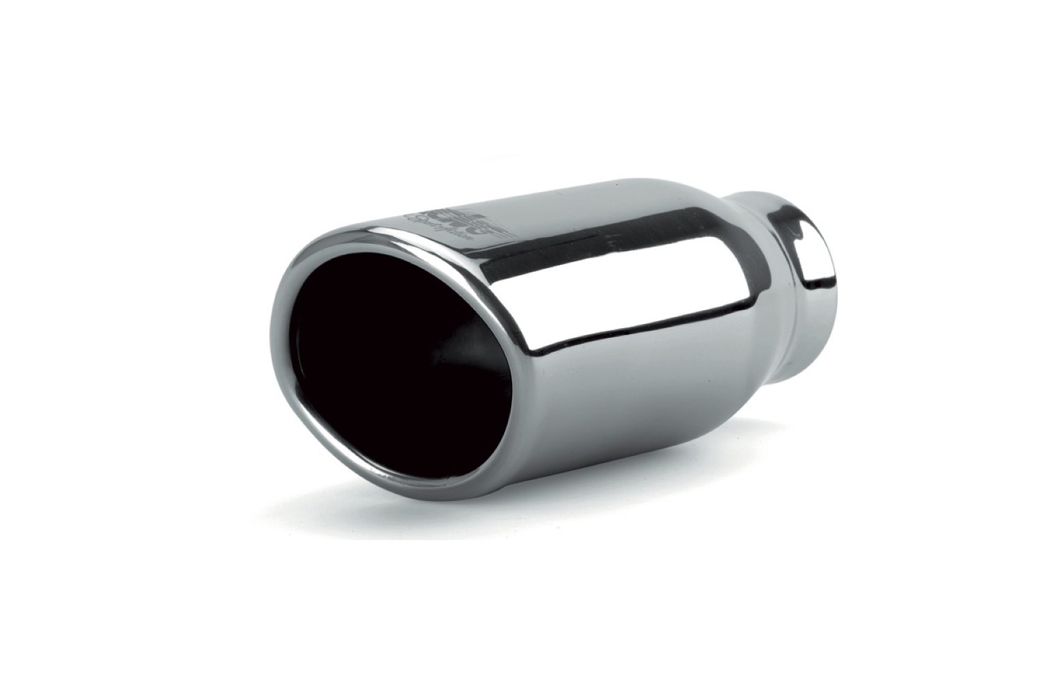 Auspuffblende Simoni Racing Oval 77x72 mm - Anschluss 37-61 mm