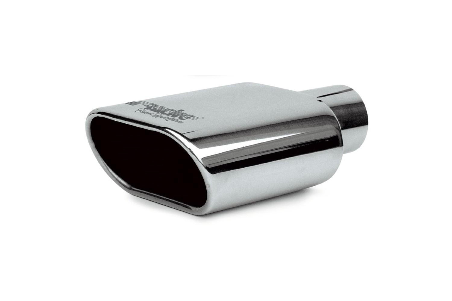 Auspuffblende Simoni Racing Eckig 140x80 mm - Anschluss 37-60 mm