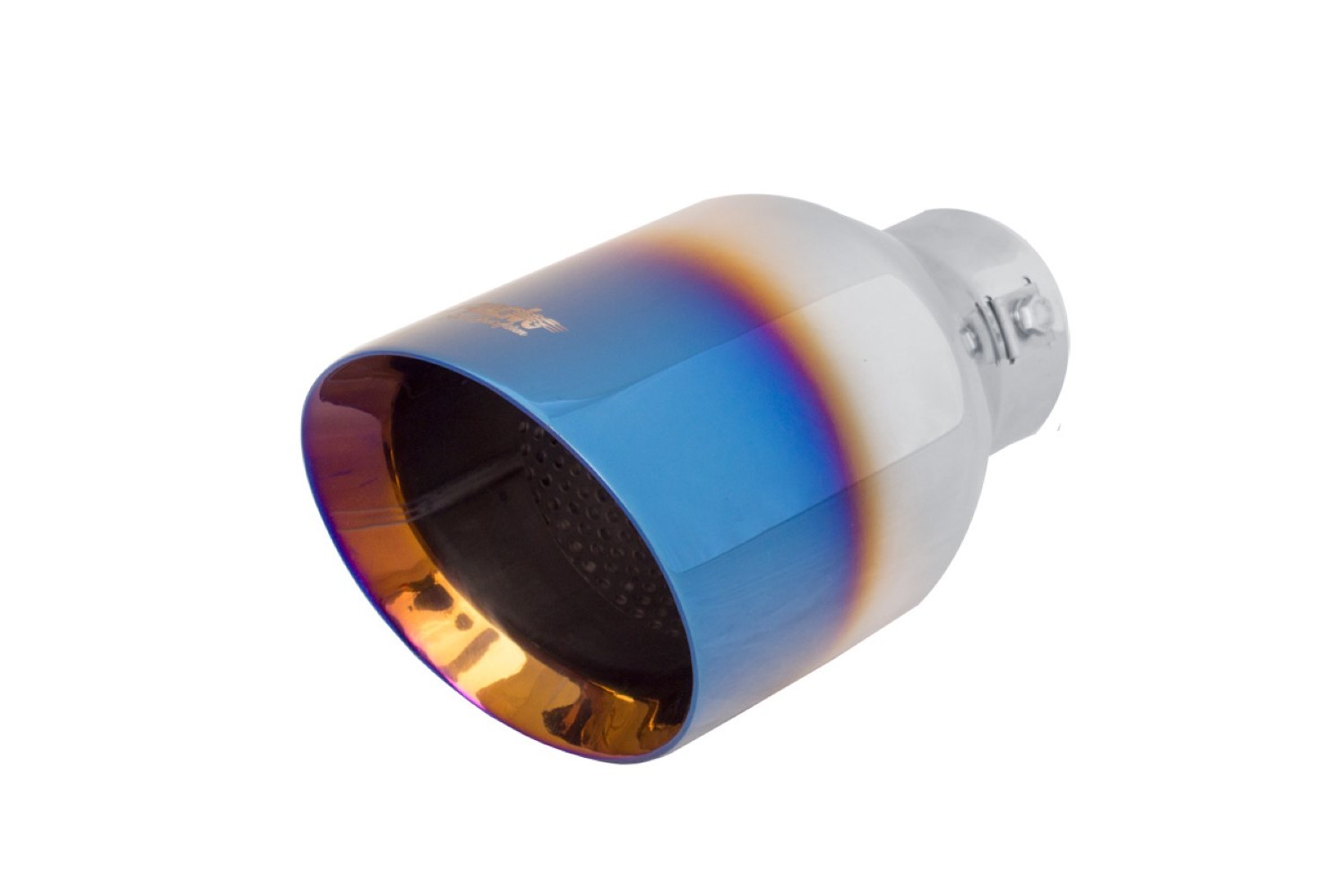 Uitlaatsierstuk Simoni Racing rond 115 mm - aansluiting 38-57 mm titanium