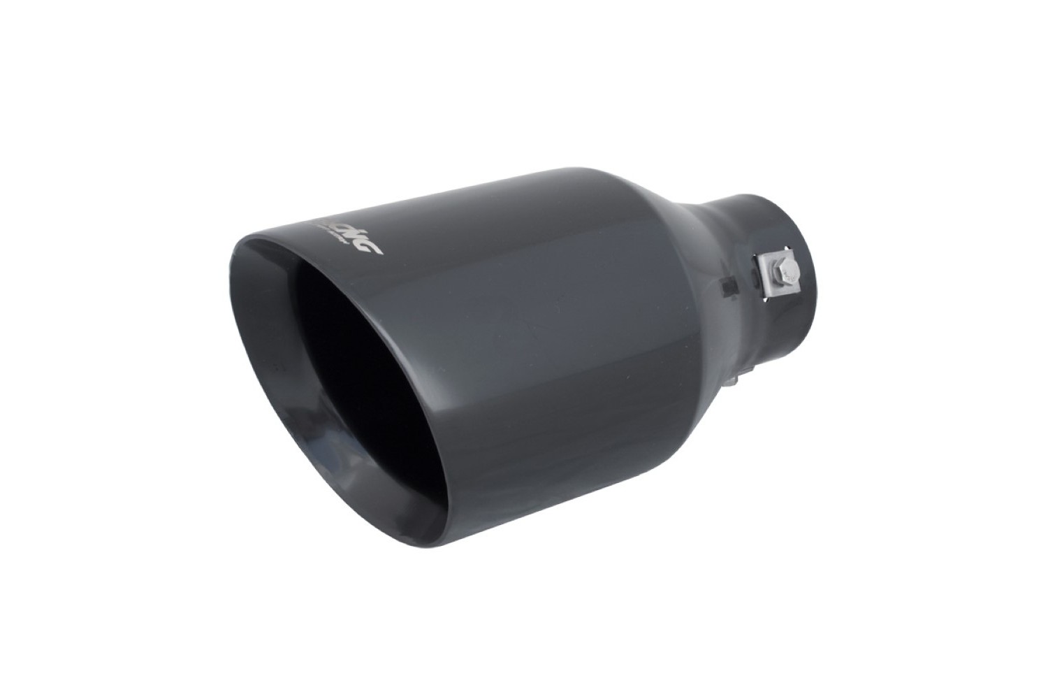 Uitlaatsierstuk Simoni Racing rond 115 mm - aansluiting 38-57 mm zwart