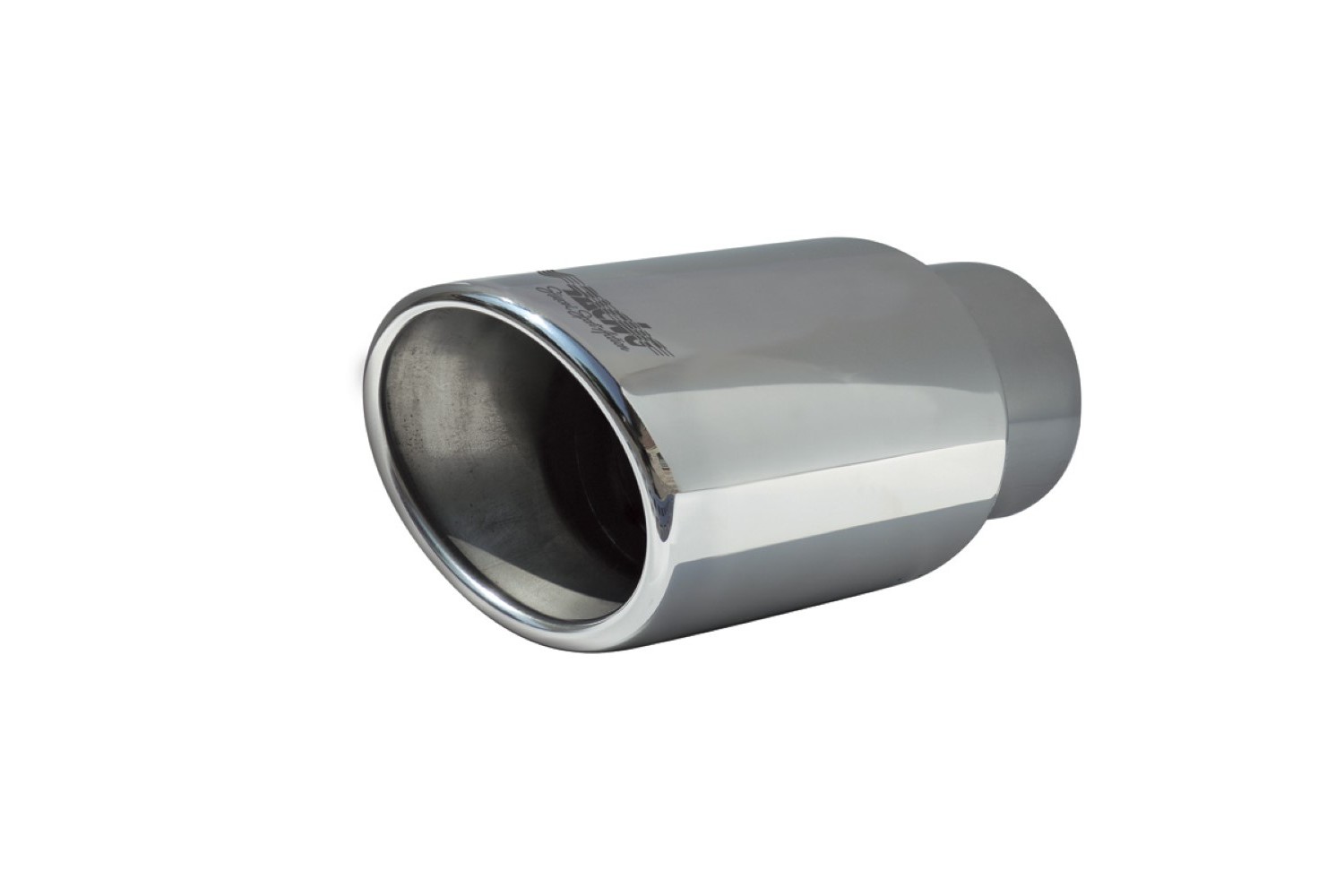 Exhaust trim Simoni Racing oval 122x117 mm - connection 41-77 mm