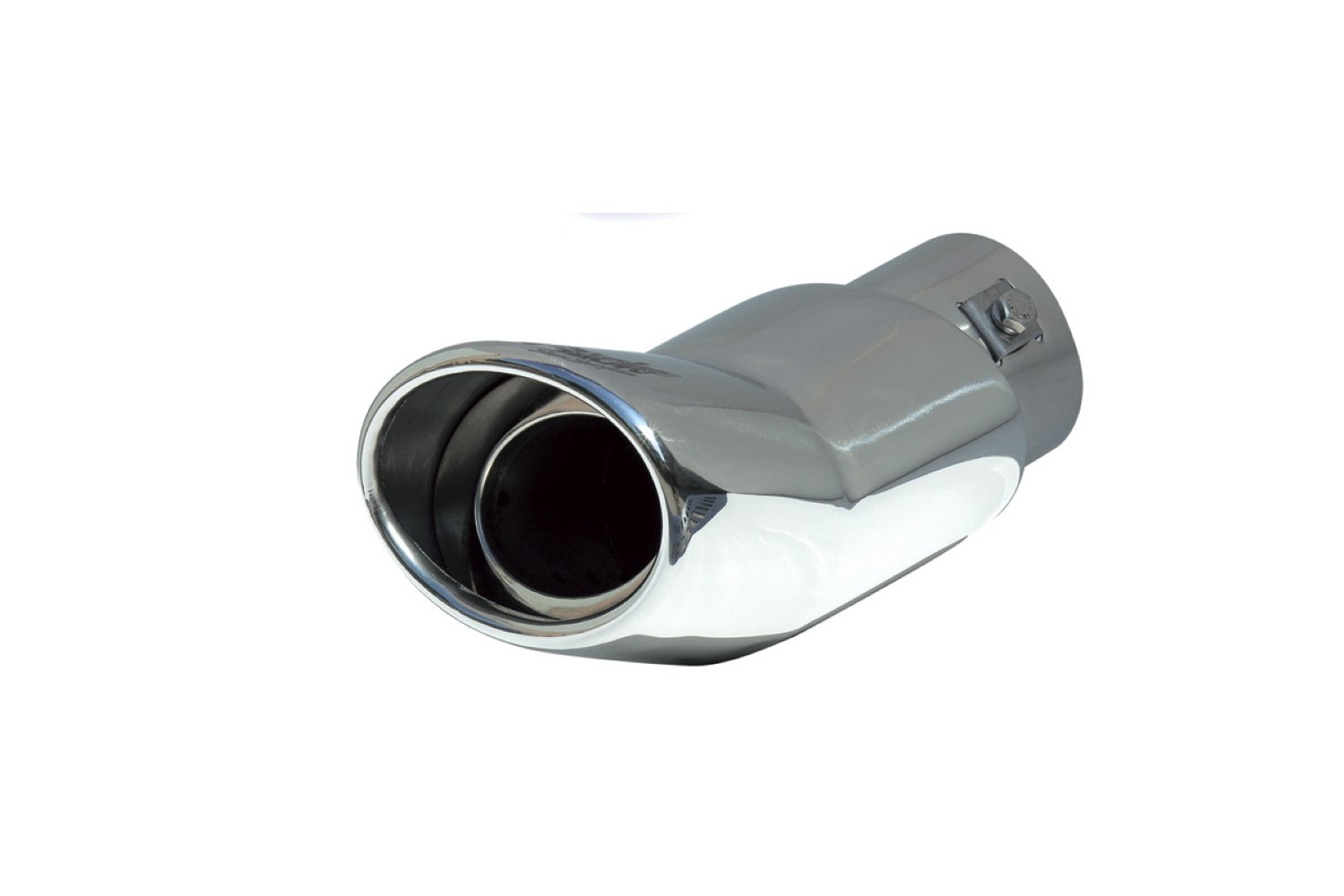 Uitlaatsierstuk Simoni Racing ovaal 118x70 mm - aansluiting 37-57 mm