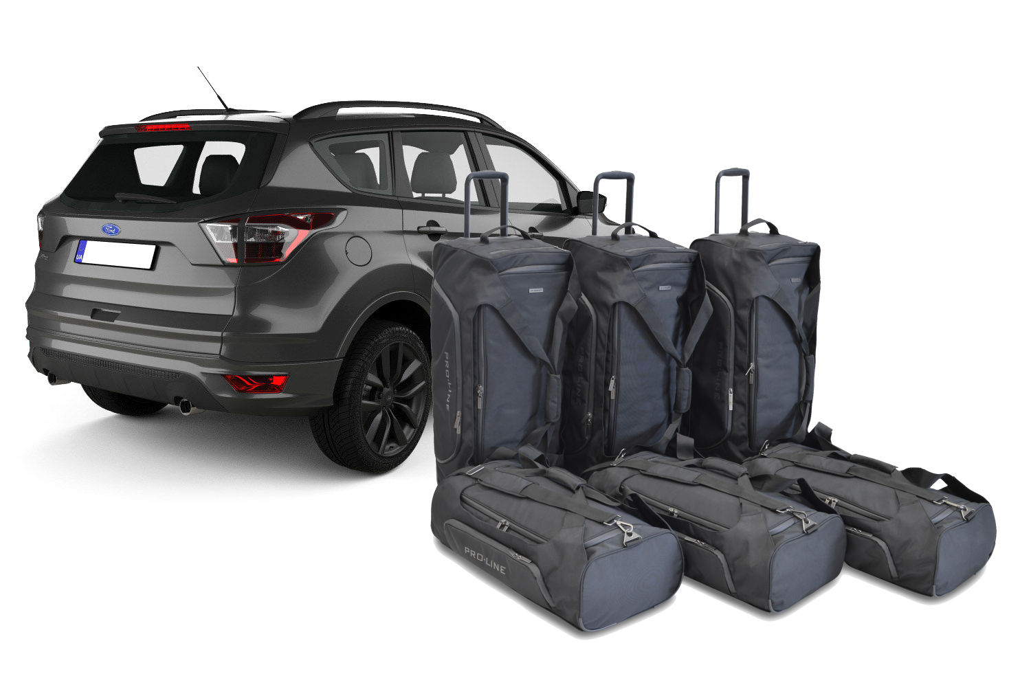 Travel bag set suitable for Ford Kuga III 2019-present Pro.Line