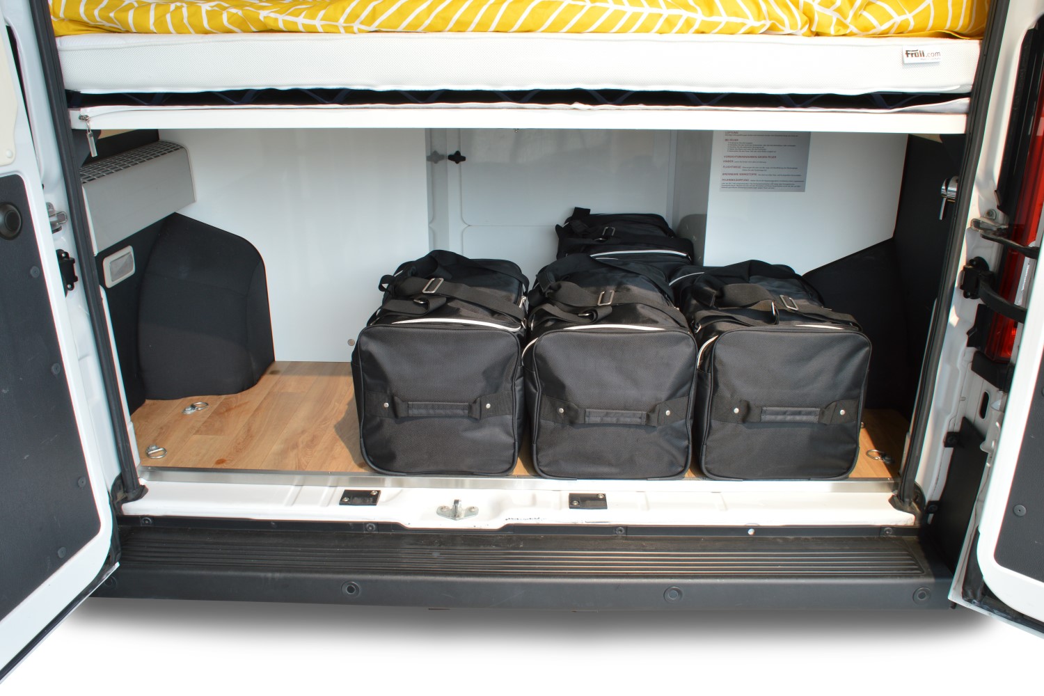 Trunk travel bag suitable for Ford Westfalia Meridian (540-600-640) 2013-present (7) Trunk travel bag suitable for Ford Westfalia Meridian (540-600-640) 2013-present (7)