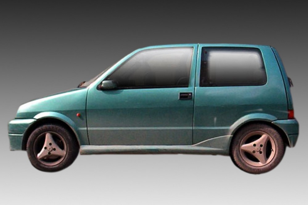 Sideskirts Fiat Cinquecento 1991-1998 3-deurs hatchback ABS