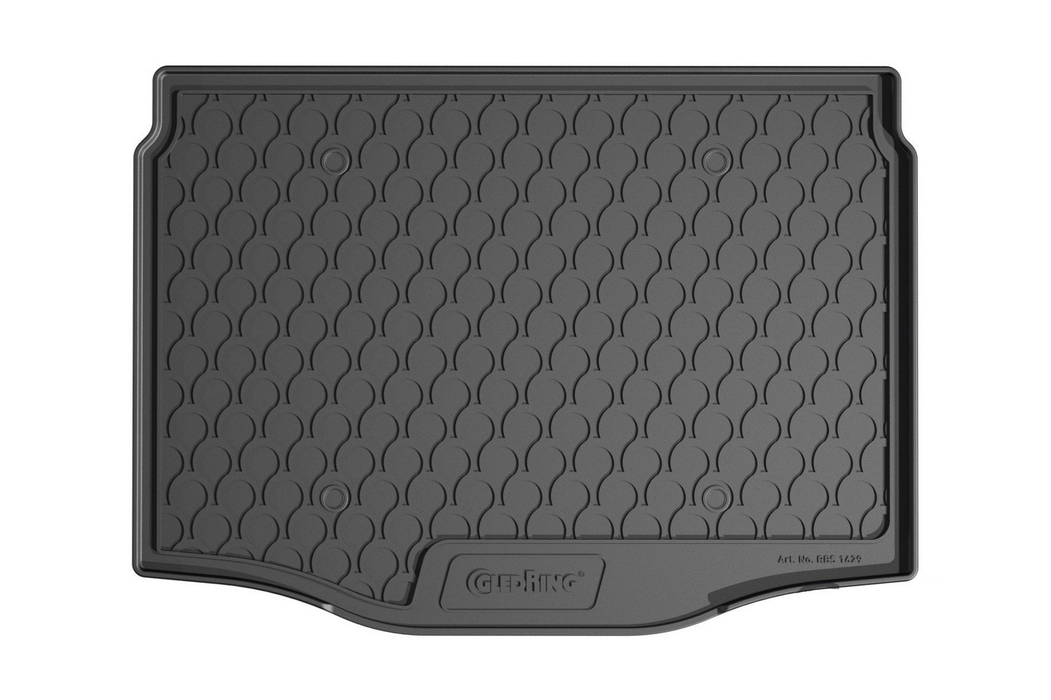 Kofferraummatte passend f&uuml;r Fiat Grande Panda 2025-heute anti-rutsch Rubbasol Gummi