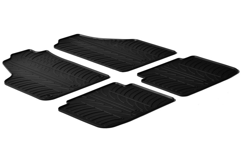 Automatten geschikt voor Fiat Idea 2007-2012 Rubbasol rubber