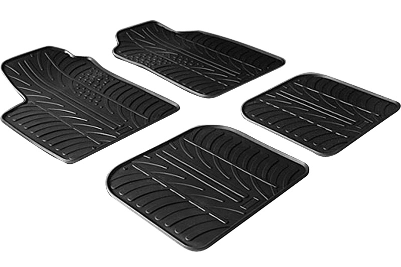 Automatten Fiat Panda II 2003-2012 5-deurs hatchback Rubbasol rubber