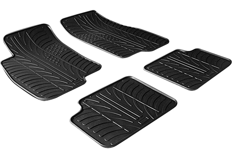 Automatten Fiat Grande Punto 2005-2009 3 & 5-deurs hatchback Rubbasol rubber