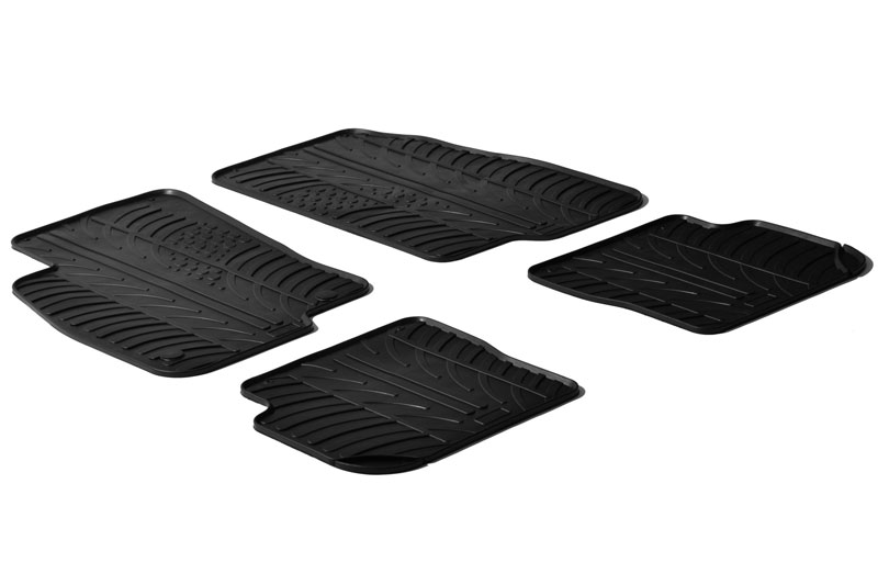 Automatten Fiat Punto Evo 2009-2012 3 & 5-deurs hatchback Rubbasol rubber