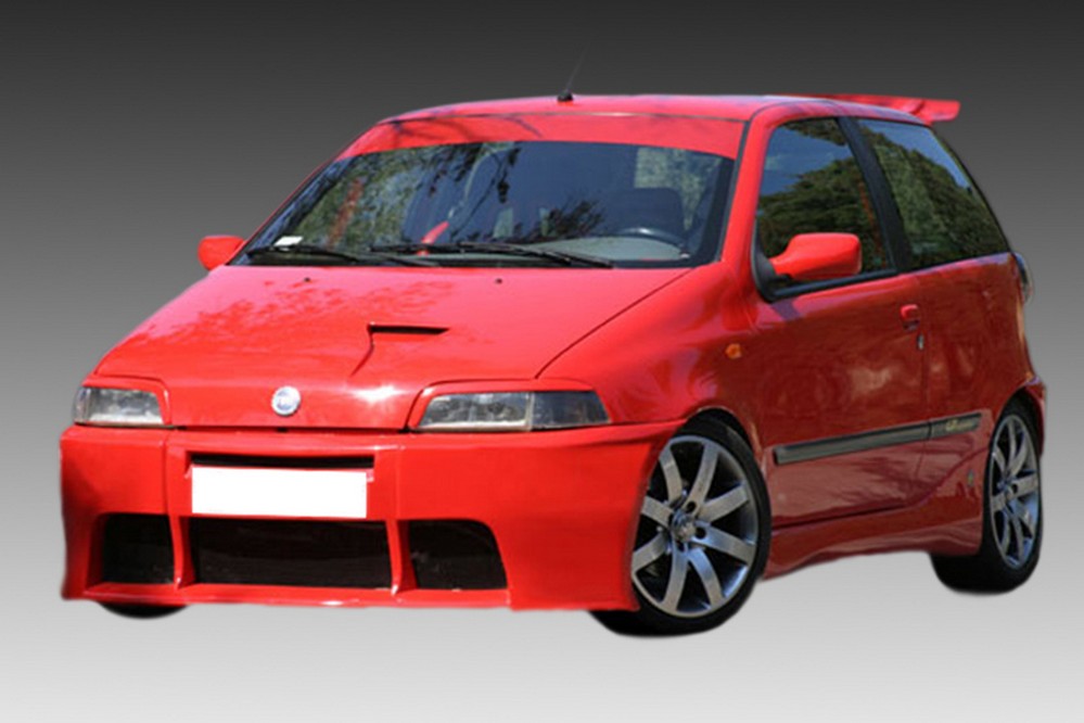 Sideskirts geschikt voor Fiat Punto I 1993-1999 3-deurs hatchback ABS