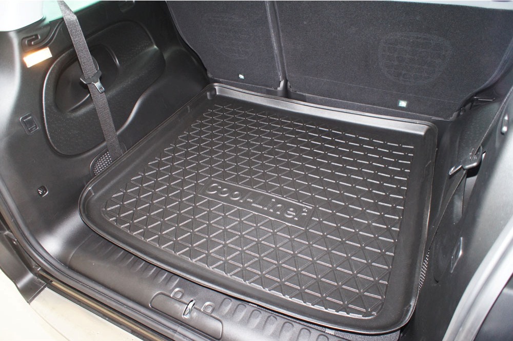 Boot mat Fiat 500L 2012 2022 Cool Liner anti slip PE TPE rubber